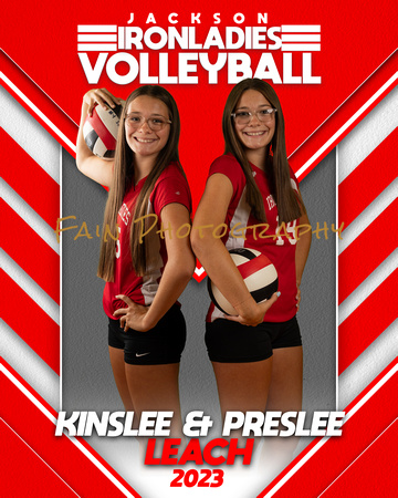 Kinslee & Preslee Leach