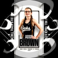 Addy Brown Button